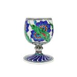 Floral (Iznik) Designed Goblet