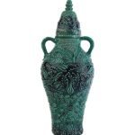 Turquise Jar with Two Handle