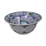 Golden Horn and Tulip Designed Bowl