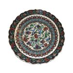 İznik (Floral) Designed Plate