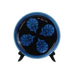 Blue and Black Coloured Bowl