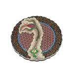 Tulip Designed Plate